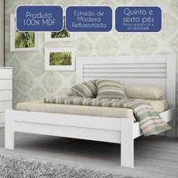 Cama Casal MDF Safira - 4