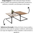 Ver imagem 3 de Kit Prateleira Adega Mesa Lateral e Centro Aurora Demolição