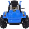 Trator Carrinho Escavadeira Infantil Azul 12V BELFIX - 2