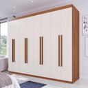 Ver imagem 1 de Guarda-Roupa Imperial Espresso Moveis Marrom/Cinamomo/Off White Arenas