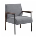 Ver imagem 2 de Conjunto de 2 Poltronas Decorativa Fontana Cinza