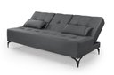 Ver imagem 5 de Sofá Cama Solteiro Colorado Reclinável 3 Posições em Suede: Cinza