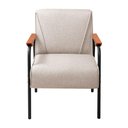 Ver imagem 2 de Kit 4 Poltronas Jade Cor:Linho Bege 140