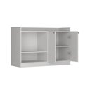 Ver imagem 4 de Balcão para Forno e Microondas 2 Portas Nova Mobile Branco