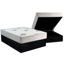 Ver imagem 1 de Cama Box Baú Casal + Colchão Ortopédico Inovaflex Comfort Premium