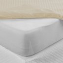 Ver imagem 2 de Protetor de Colção Queen Capa Impermeável 6 Cores Matelado Ultrassonico:avelã