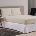 Ver imagem 3 de Protetor de Colção Queen Capa Impermeável 6 Cores Matelado Ultrassonico:avelã