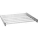 Ver imagem 1 de Calceiro Deslizante Cromado Horizontal 7 Varetas Guarda Roupa Closet Aramado Giosul