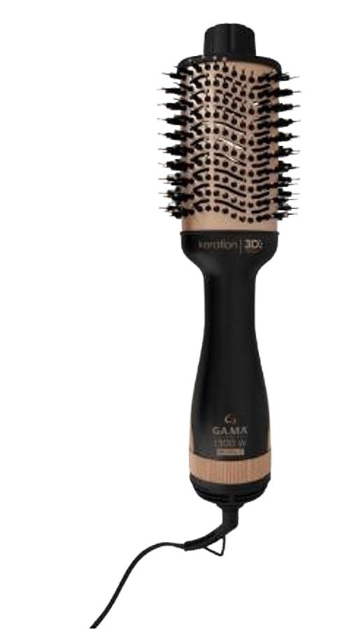 Escova Secadora Gama Stylish Keration Brush 3d Bivolt - 1