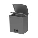 Ver mais imagens de Lixeira com Pedal Trium 20 L Chumbo
