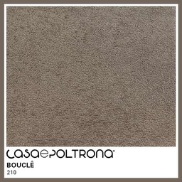 Sofá Orgânico 02 Lugares 150cm Mônaco Bouclê Marrom - CasaePoltrona - 5