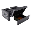 Ver imagem 2 de Sofá Cama 2 Lugares Compacto com Baú 140 Larg Lady Day Matrix