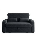 Ver imagem 2 de Sofá Cama 2 Lugares Compacto com Baú 140 Larg Lady Day Matrix