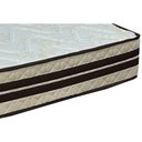 Ver imagem 5 de Cama Box Baú Queen: Colchão Ortopédico Paropas Ag65 Confort New + Base Crc Suede Clean (158x198)