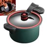 Panela Micro Pressao Vacuo 3,5 Litros Rapido Cozimento Legumes Vapor Sopa Caldo Refeiçao Cozinha Res - 1