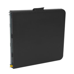 Mesa Dobrável Vira Maleta Portátil 1,80m Camping Premium - Preta - 2