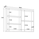 Ver imagem 5 de Armário Aéreo para Banheiro 100cm com 02 Portas e Espelho Malbec B06 Barrique Argento - Lyam Decor