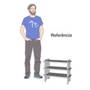 Ver imagem 2 de Banco Aparador Sapateira Multiuso
