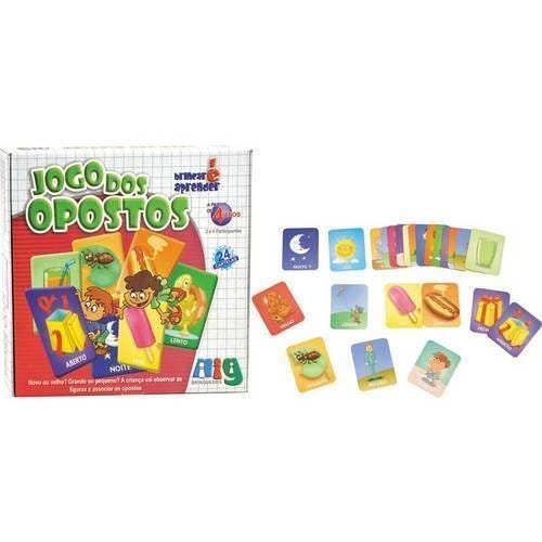 Jogo Educativo Opostos (+ 4 anos) NIG Brinquedos - Jogos