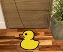 Ver imagem 1 de Tapete Patinho Amarelo Formato, Igual de Banheira para Decoração Divertido.