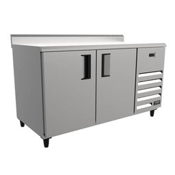 Balcão de Refrigeração Venâncio 2 Portas Inox 430 220 V Vbsr15 22258 - 1