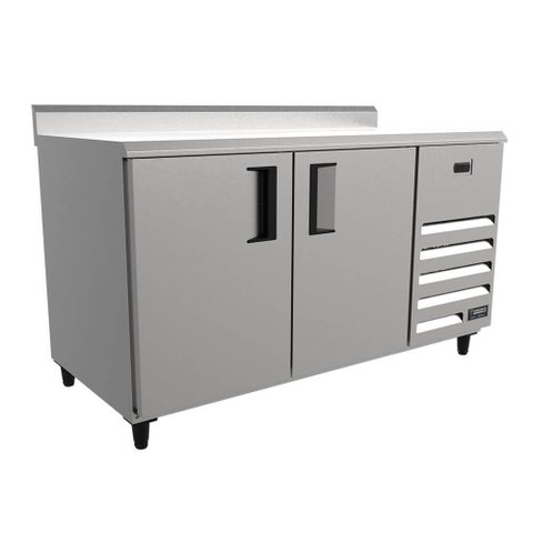 Balcão de Refrigeração Venâncio 2 Portas Inox 430 220 V Vbsr15 22258