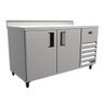 Balcão de Refrigeração Venâncio 2 Portas Inox 430 220 V Vbsr15 22258 - 1