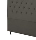 Ver imagem 2 de Cabeceira Embaixatriz Plus Queen 1600mm Veludo Adar Marrom - Simbal