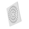 Grelha Plastica Quadrada 10cm Branca Krona Pct 0936 - 2