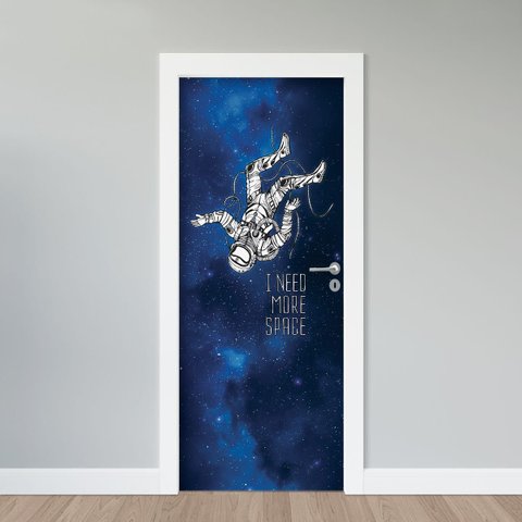Adesivo de Porta - Space
