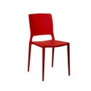 Ver imagem 1 de Cadeira Urano Vermelho Empilhável em Polipropileno Acrilys