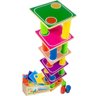 Jogo Torre Inteligente Em Madeira - Estojo - Colorido - 80122 - Maninho Artesanatos - 1