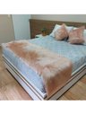 Ver imagem 1 de Peseira Pelucia Pelo Alto 200 X 60 Cm - Rosa (rose)