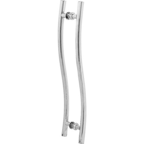 Puxador De Porta Tubular Curvo S 60cm