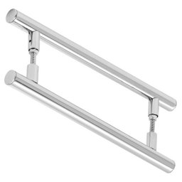 Puxador De Porta Redondo Para Vidro E Madeira 40cm - 1