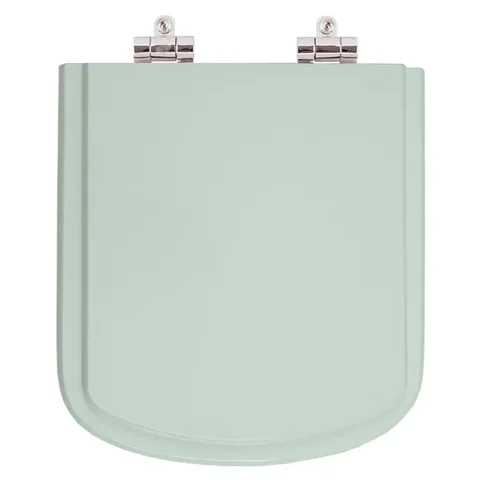 Assento Sanitário Poliester Soft Close Bali Verde Agua (Verde Claro) para vaso Incepa