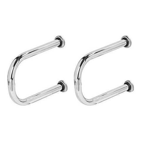 Kit Barra De Apoio Lateral Para Lavatório 30cm Nrb9050