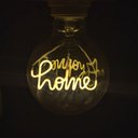 Ver imagem 2 de Lâmpada LED Vintage Mensagem 4W Home Branco Quente Casa Comercio