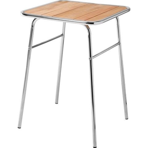 Mesa Pequena Cromada para Sacada de Apartamento