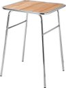 Ver imagem 1 de Mesa Pequena Cromada para Sacada de Apartamento