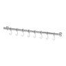 Suporte De Cozinha Porta Talheres 100cm Com 18 Ganchos - 1