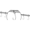 Suporte De Cozinha Porta Talheres 100cm Com 18 Ganchos - 2