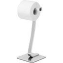 Ver imagem 1 de Porta Papel Higiênico De Chão Single Cromado E Maciço