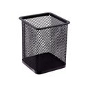 Ver imagem 2 de Kit 5 Porta Canetas Organizador de Mesa Quadrado Telado Aramado Grampos Clips Escritório Home Office