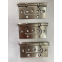 Ver imagem 2 de Porta Angelim Maciça Com Visor  215 (A) X 0,97 (L)  Batente 14cm Fech/ Externa e Puxador 60 cm