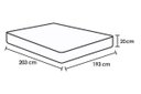 Ver imagem 4 de Cama Box Base King Universal Courano White (193x203x20) - Costa Rica