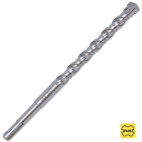 Broca com Pastilha de Metal Duro e Encaixe Rápido Plus - 19,0 X 310mm - 19,0078 - Rocast