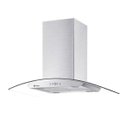 Ver imagem 1 de Coifa Ilha Gallant Milano Vidro Curvo Inox 90cm 220V