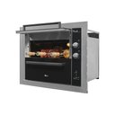 Ver imagem 3 de Churrasqueira Gás Embutir Ranch Grill com 3 Espetos Bivolt Inox Fischer