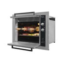 Ver imagem 4 de Churrasqueira Gás Embutir Ranch Grill com 3 Espetos Bivolt Inox Fischer